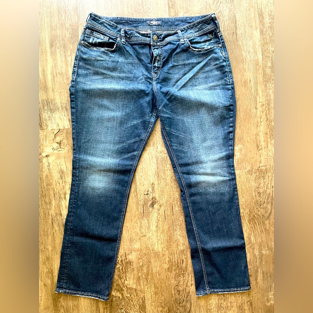 Silver Jeans Elyse Straight Size 18/L32